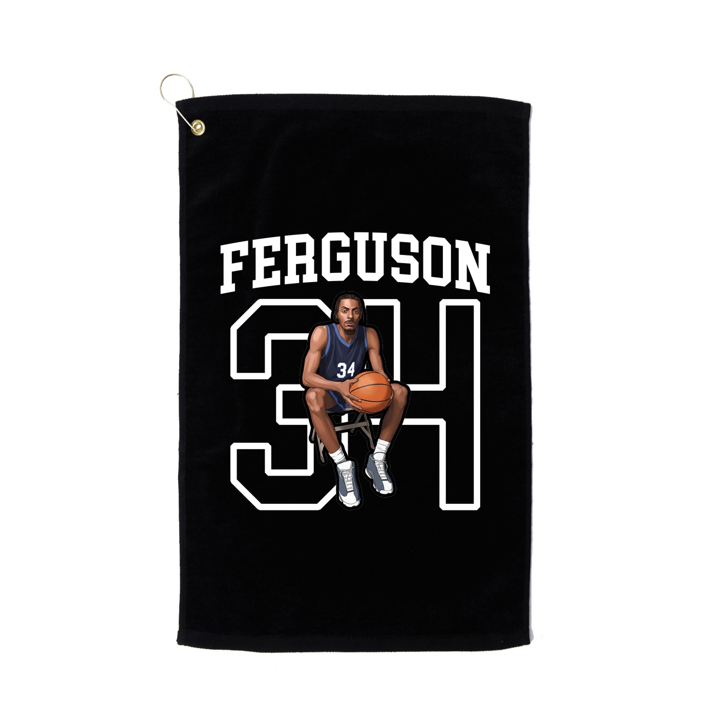 Golf Towel — Shirsey in Black
