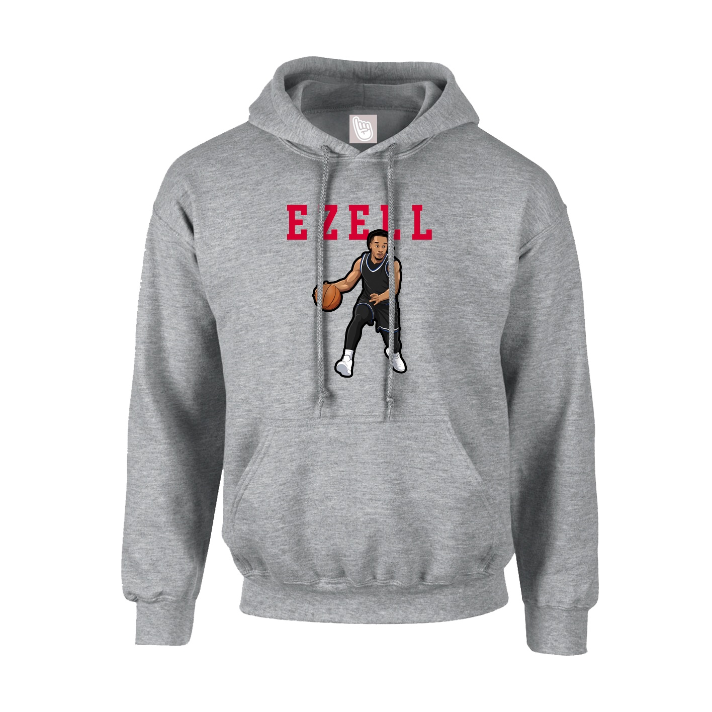 Hoodie — Shirsey in Grey