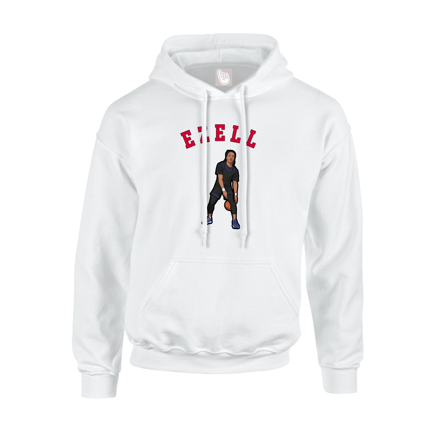 Hoodie — Shirsey Arch in White