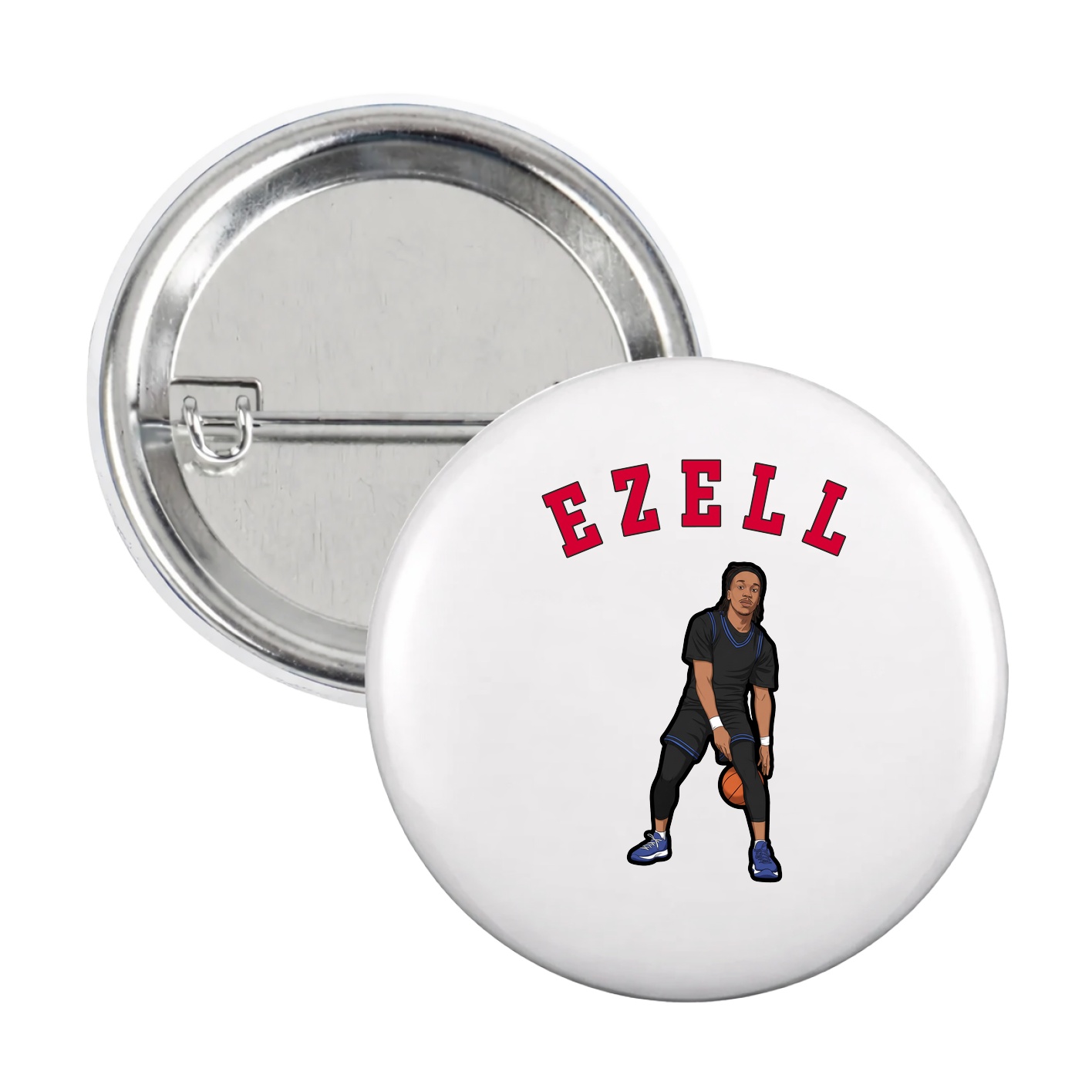 Game Day Button — Shirsey Arch in White