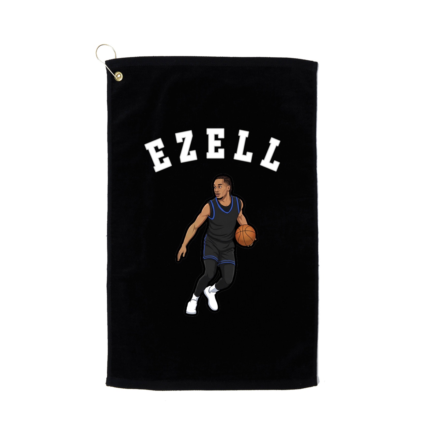 Golf Towel — Shirsey Arch in Black