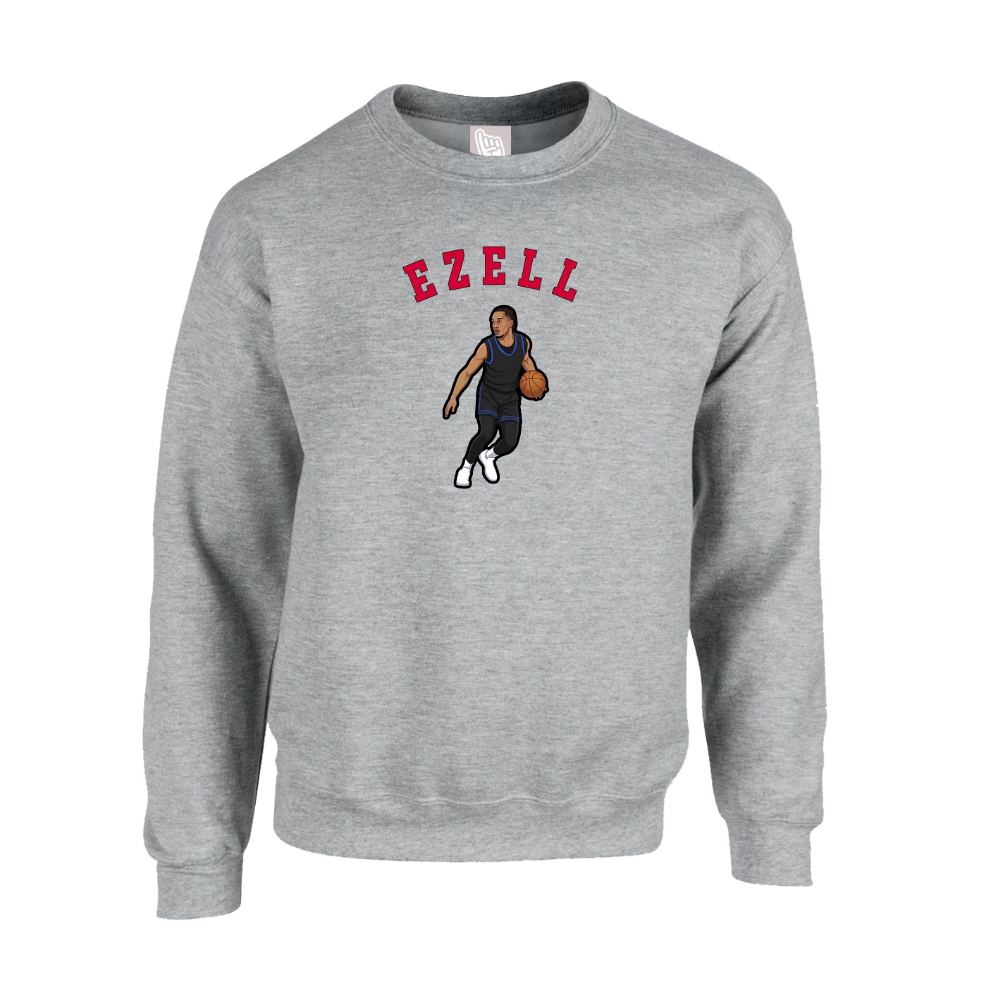 Fleece Crew — Shirsey Arch in Grey