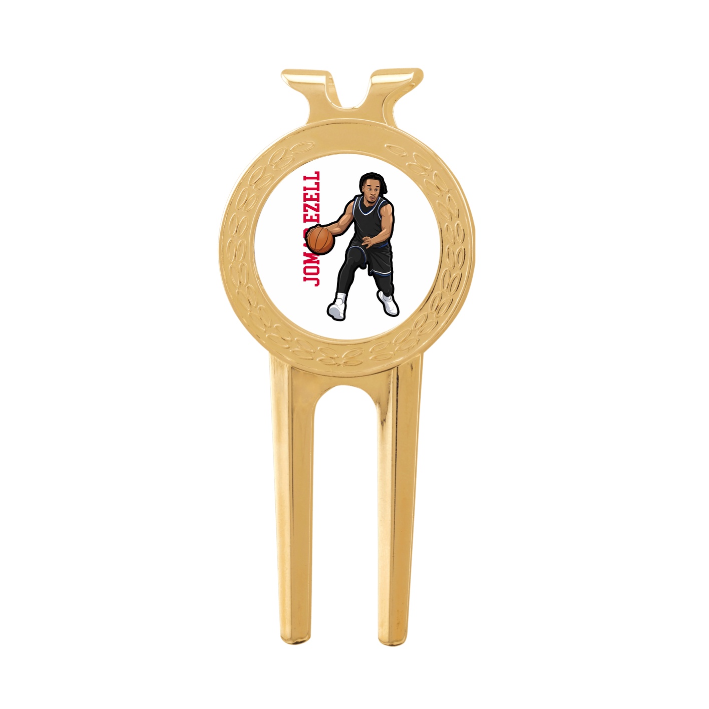 Divot Tool with Ball Marker — Name Vertical in Classic