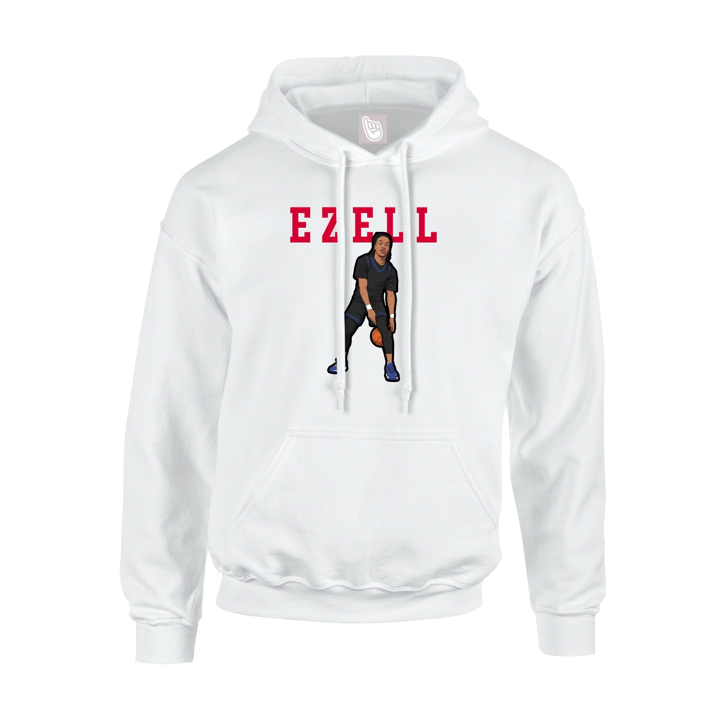 Hoodie — Shirsey in White