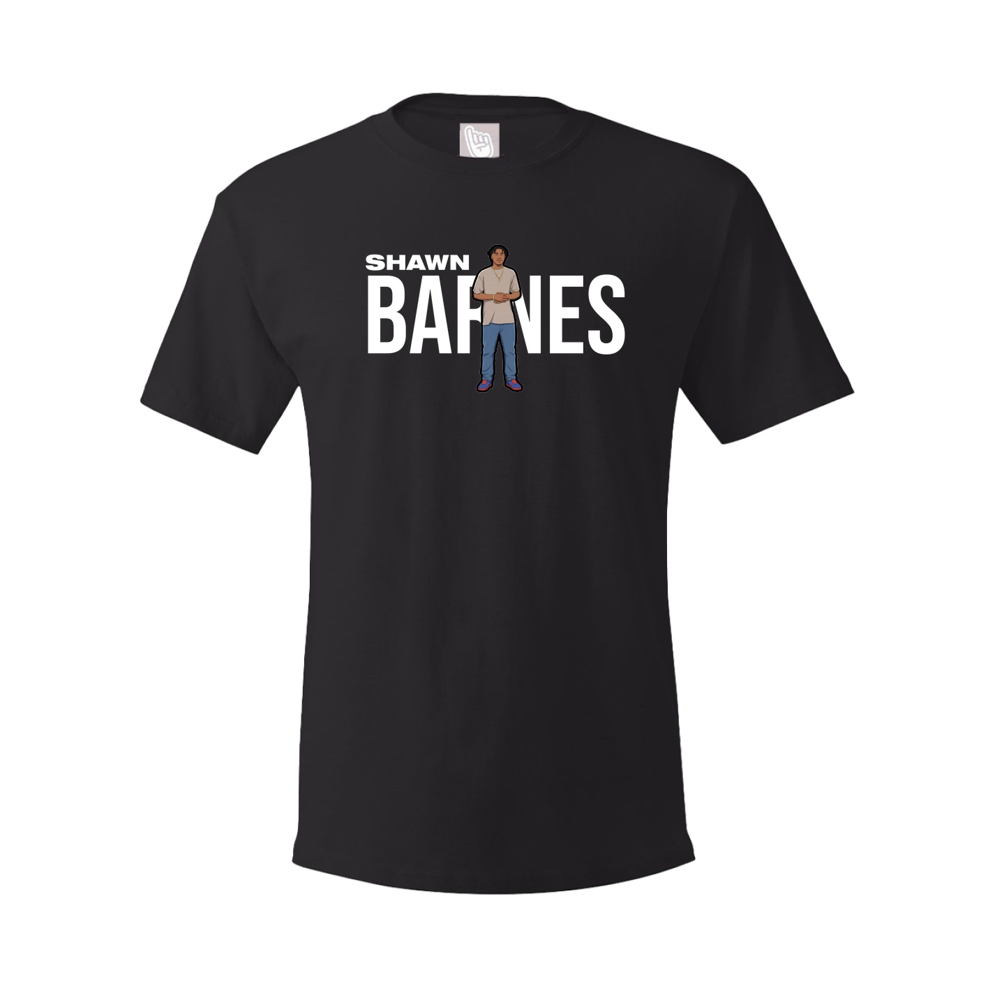 Tee — Player Name in Black
