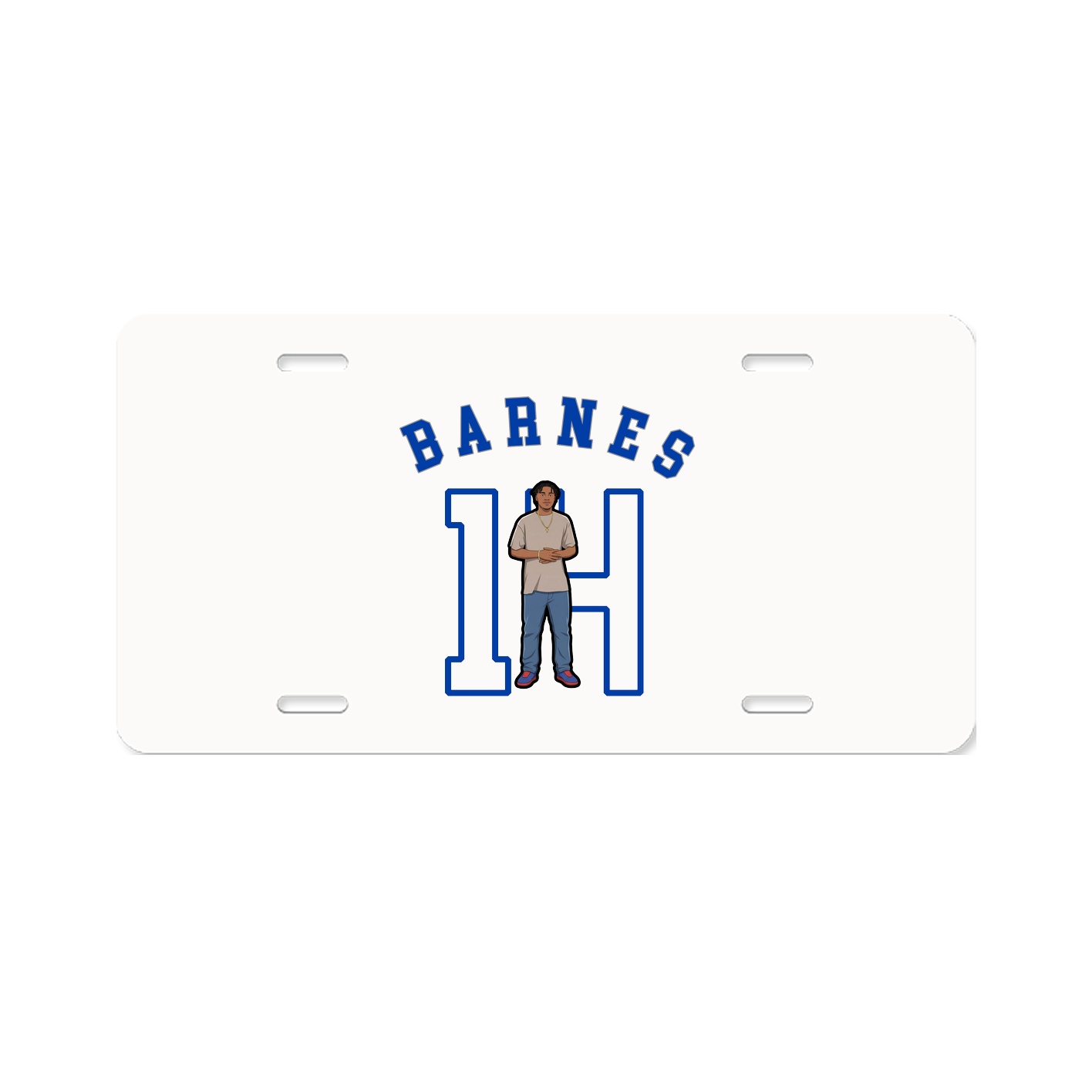 License Plate — Shirsey Arch in Classic