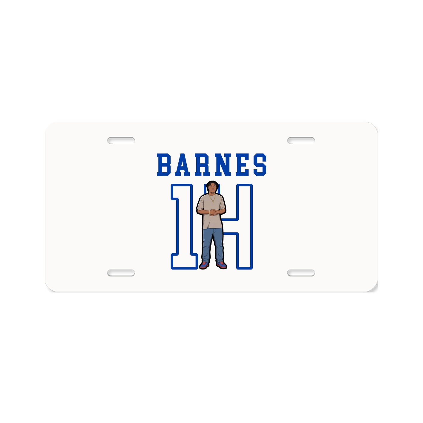 License Plate — Shirsey in Classic