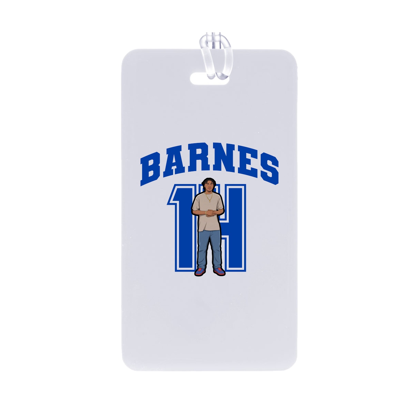 Bag Tag — Number in Classic