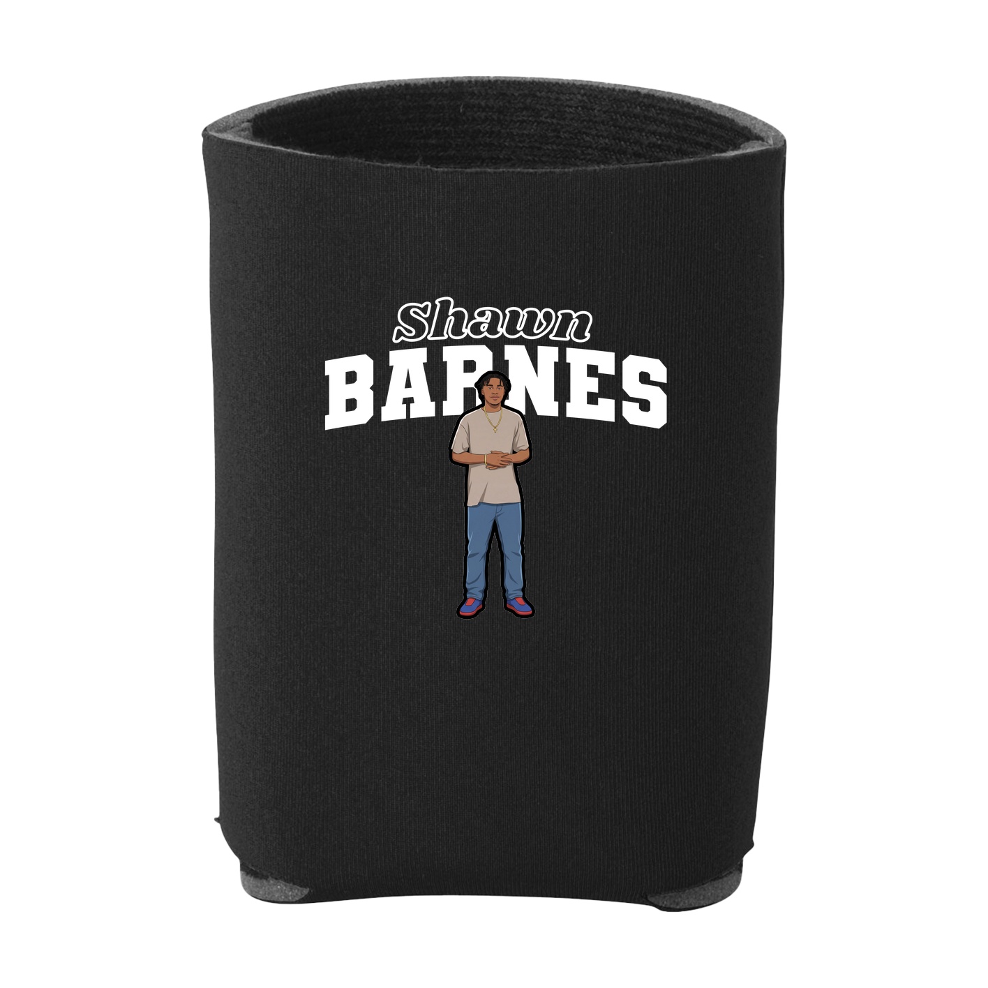 Can Holder — Name Arch in Black