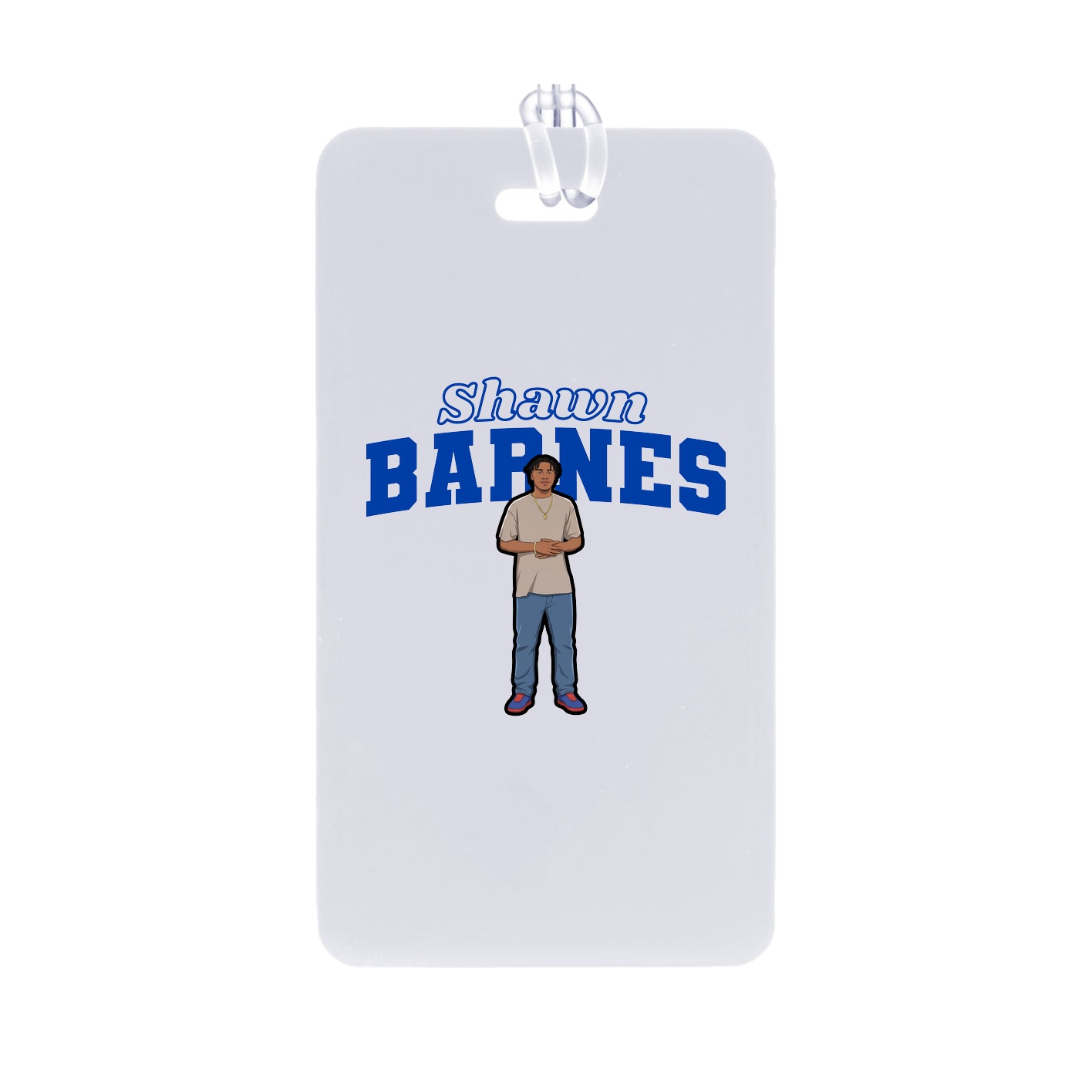 Bag Tag — Name Arch in Classic