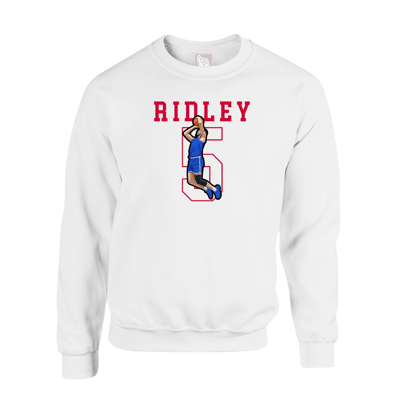 Fleece Crew — Shirsey in White