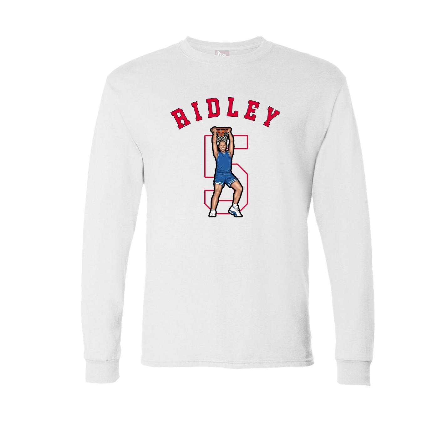 Long Sleeve Tee — Shirsey Arch in White