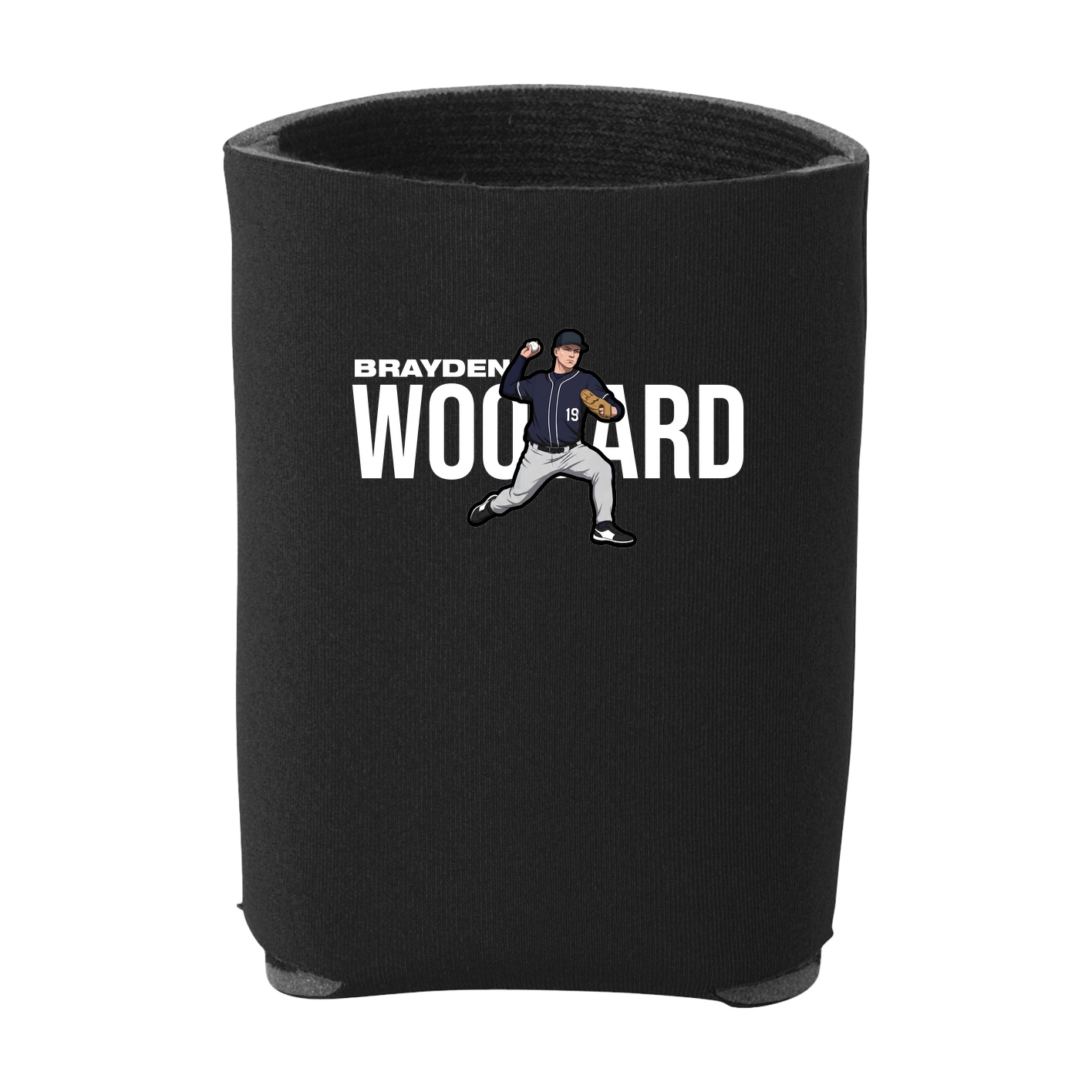 Can Holder — Player Name in Black