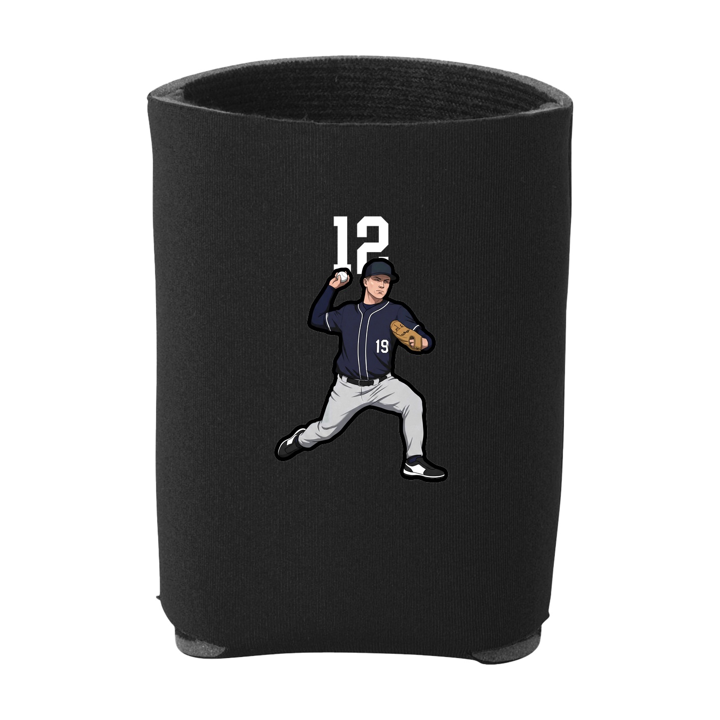 Can Holder — Number Top in Black