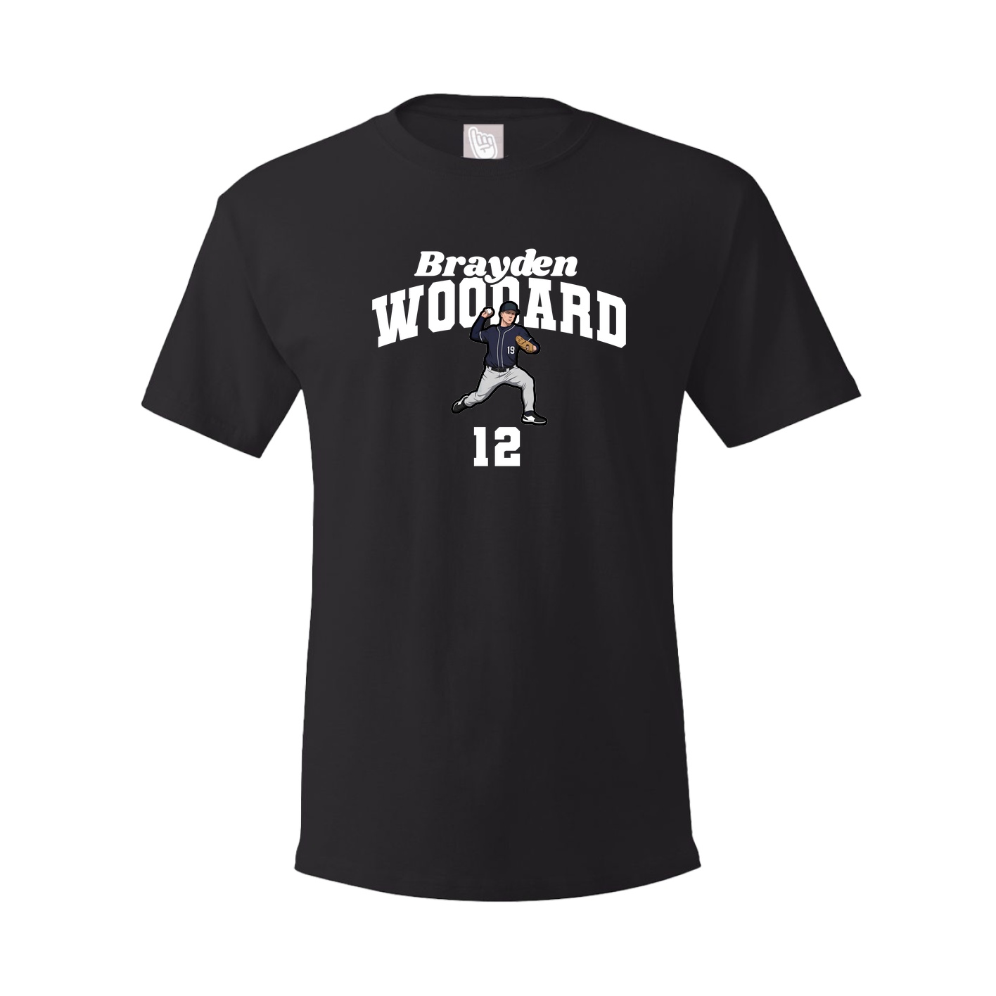 Tee — Signature Arch in Black