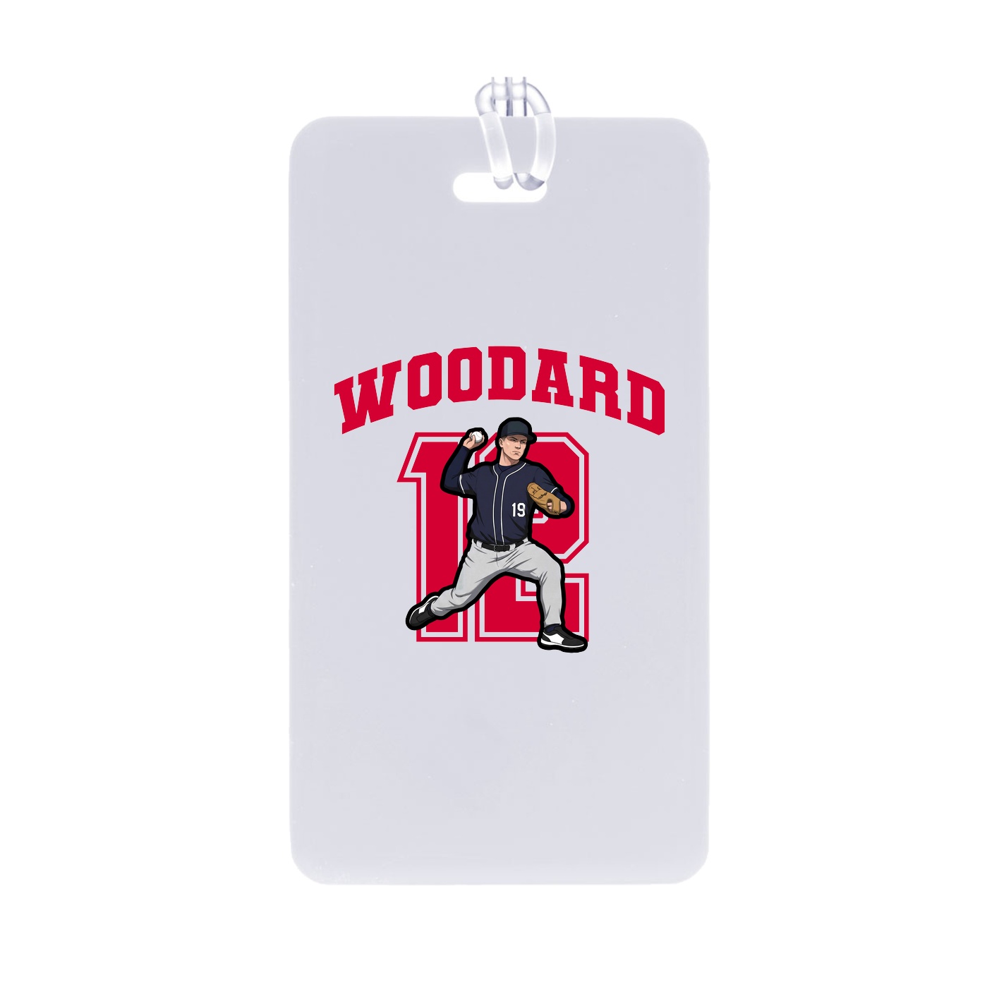 Bag Tag — Number in Classic