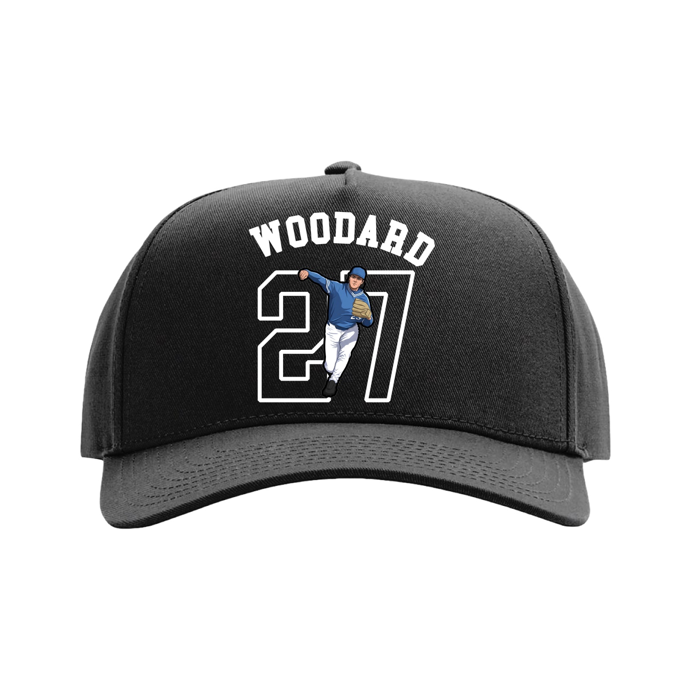 Full Fabric Five-Panel Champ Cap