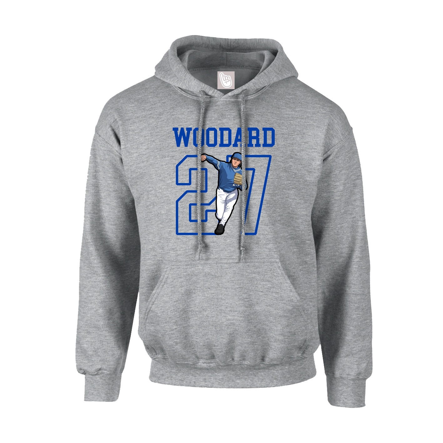 Hoodie — Shirsey in Grey