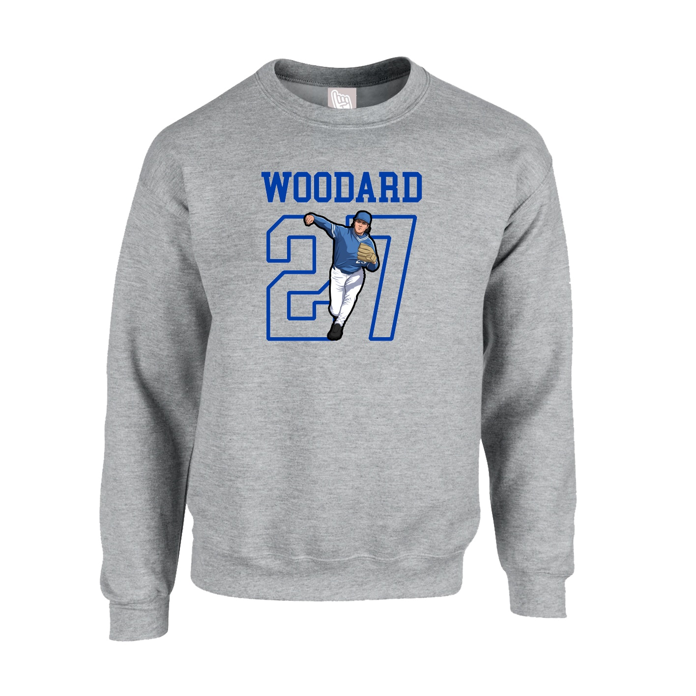 Fleece Crew — Shirsey in Grey