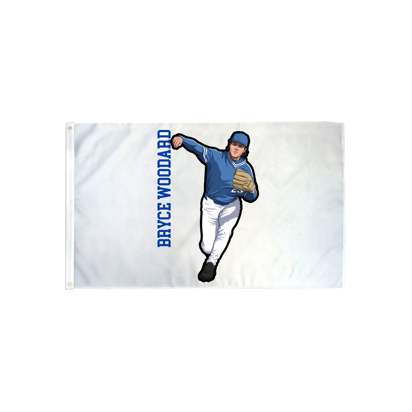 3x5 Flag — Name Vertical in Classic