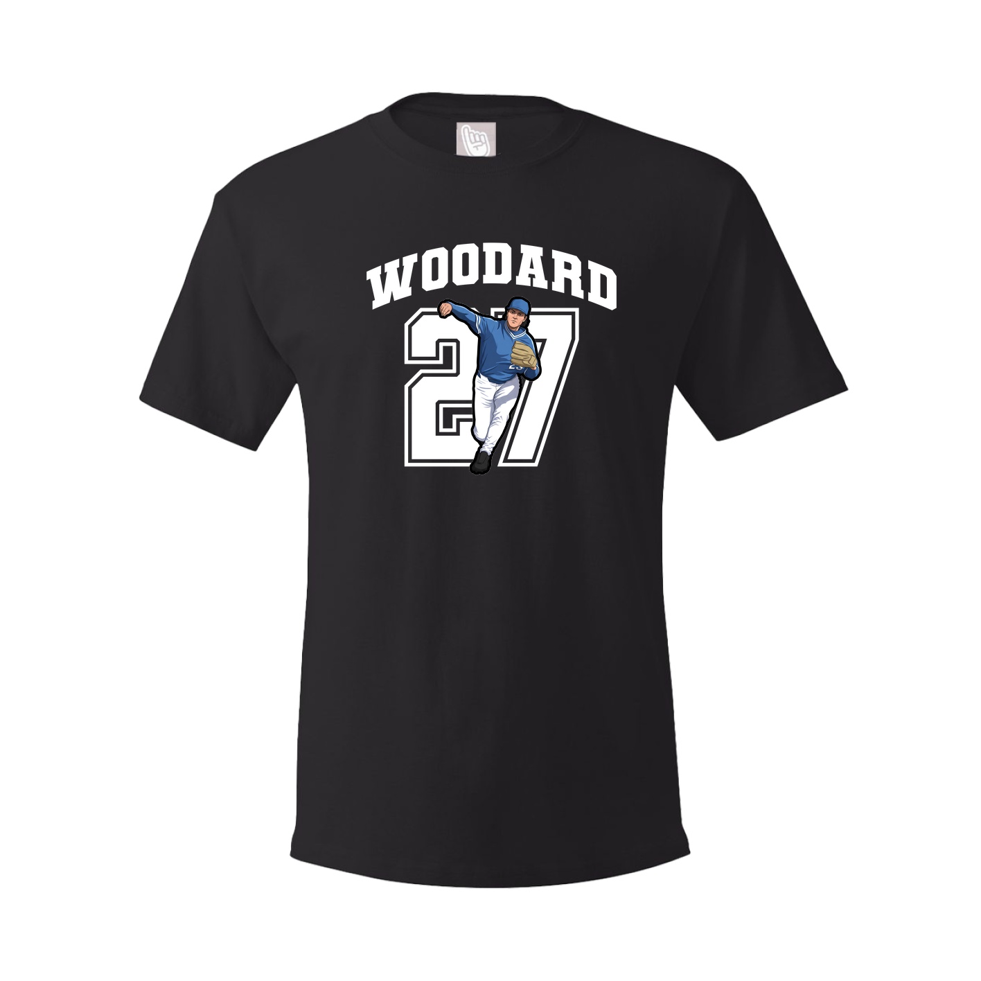 Youth Tee — Number in Black