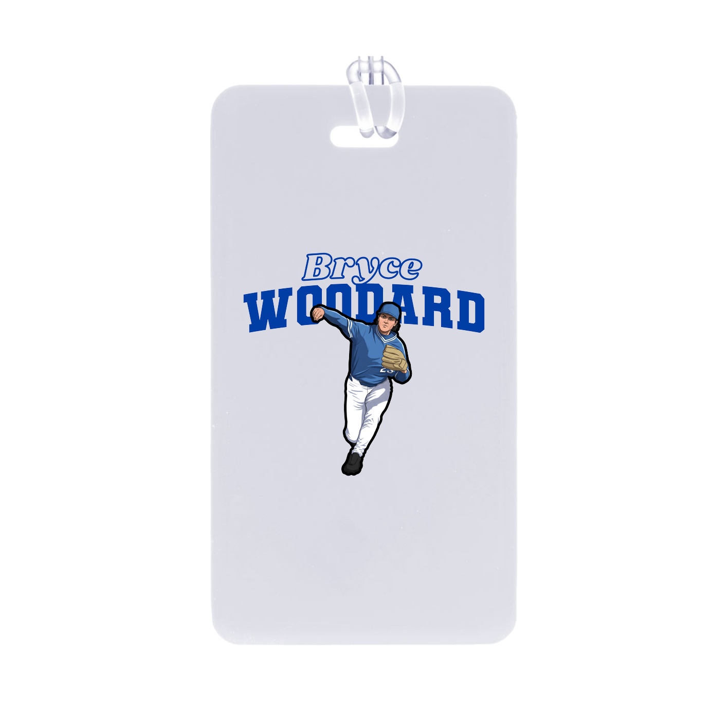 Bag Tag — Name Arch in Classic