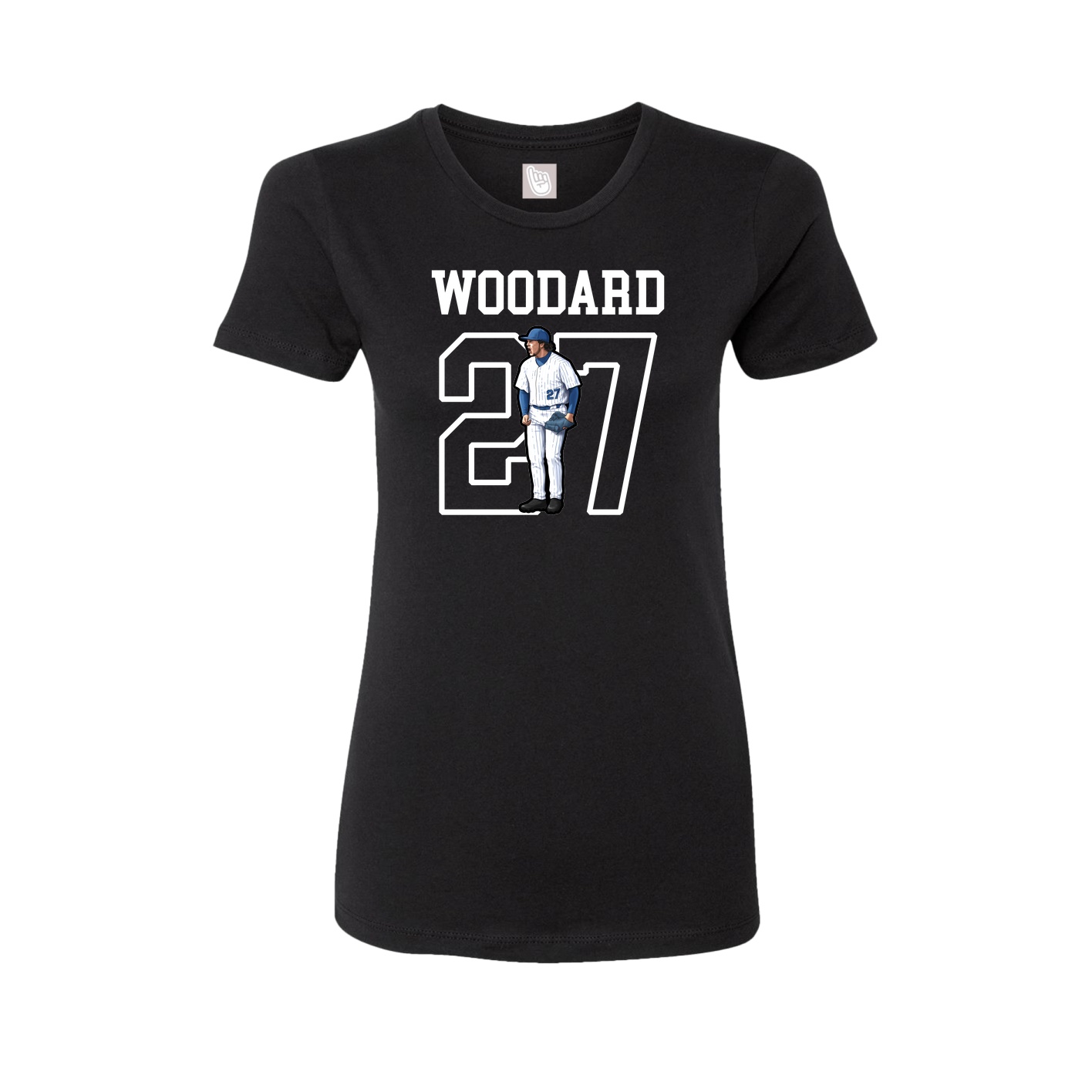 Fitted Women's Tee — Shirsey in Black