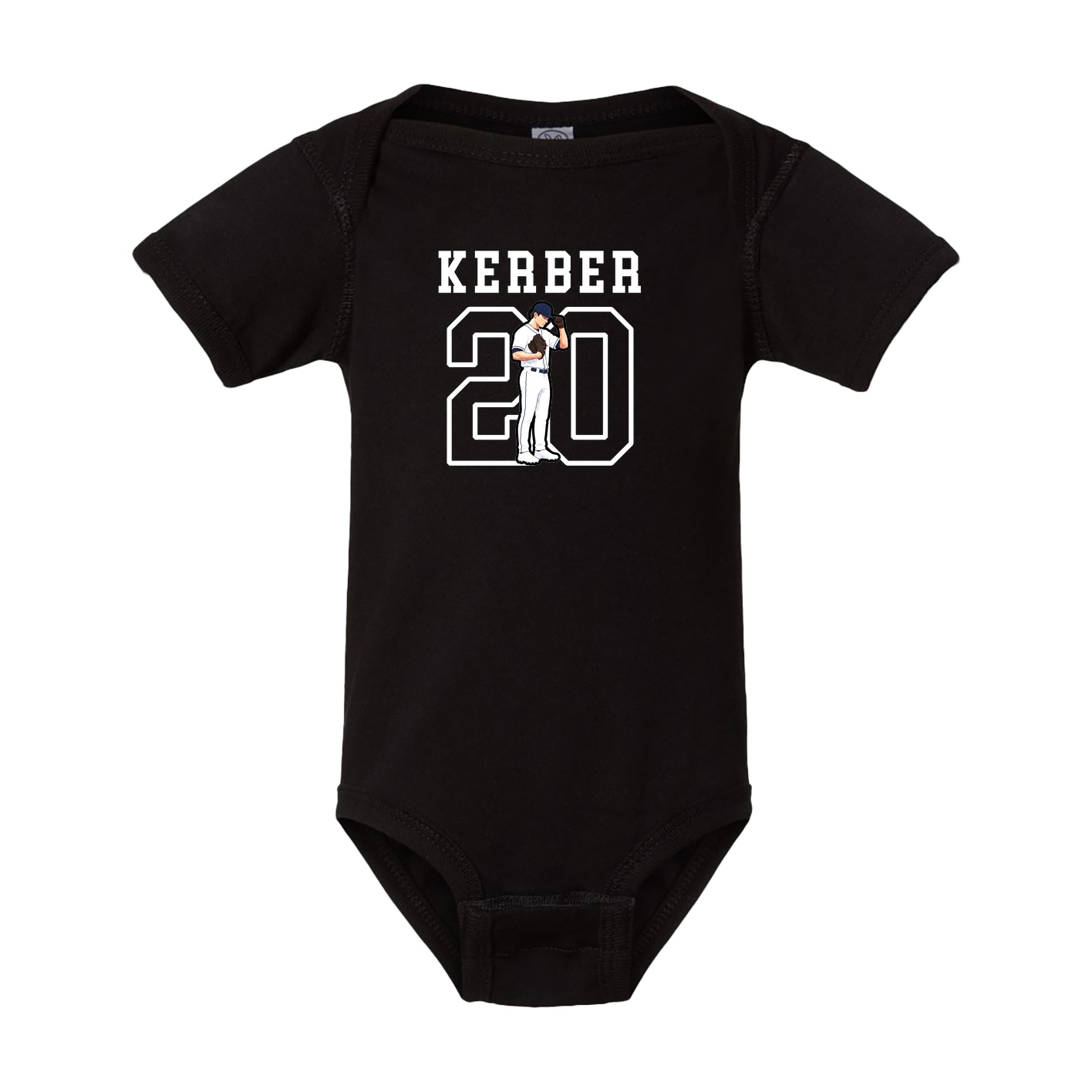 Baby Onesie — Shirsey in Black