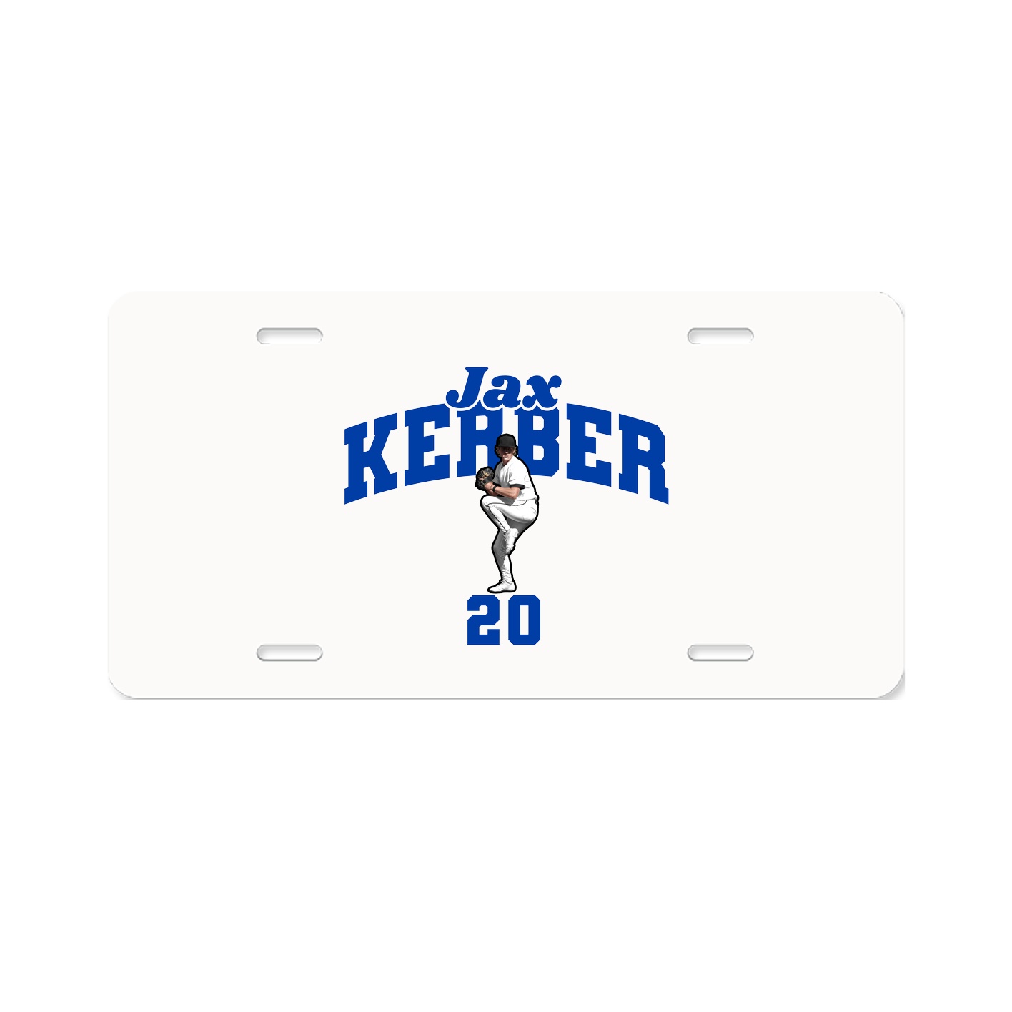 License Plate — Signature Arch in Classic
