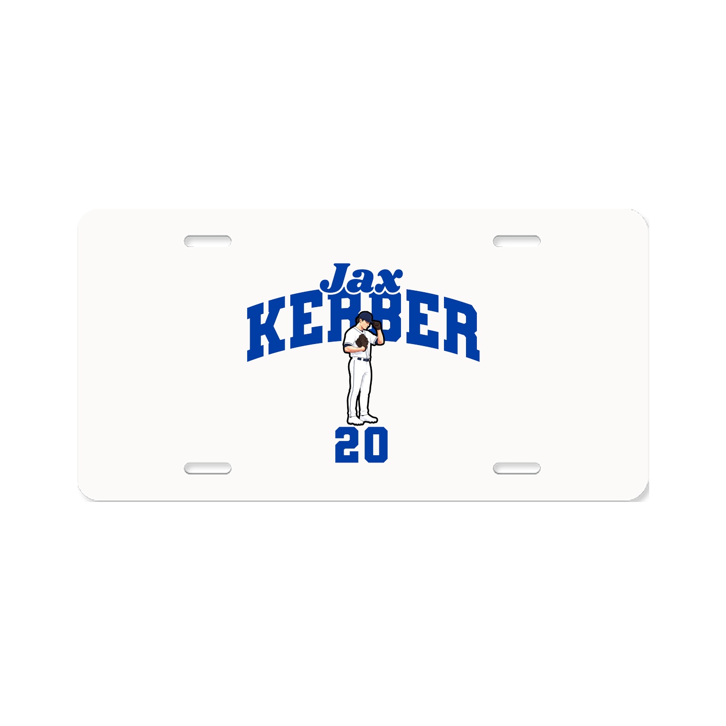 License Plate — Signature Arch in Classic