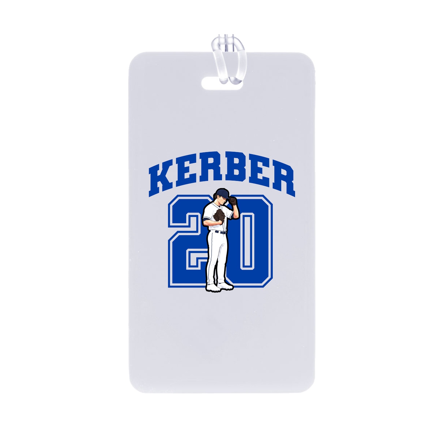 Bag Tag — Number in Classic