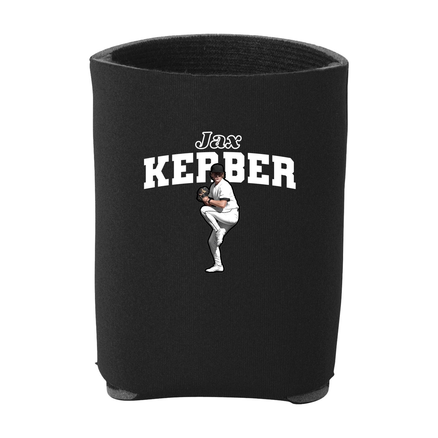 Can Holder — Name Arch in Black