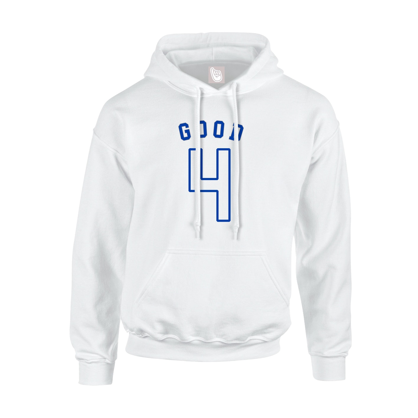 Hoodie — Shirsey Arch in White