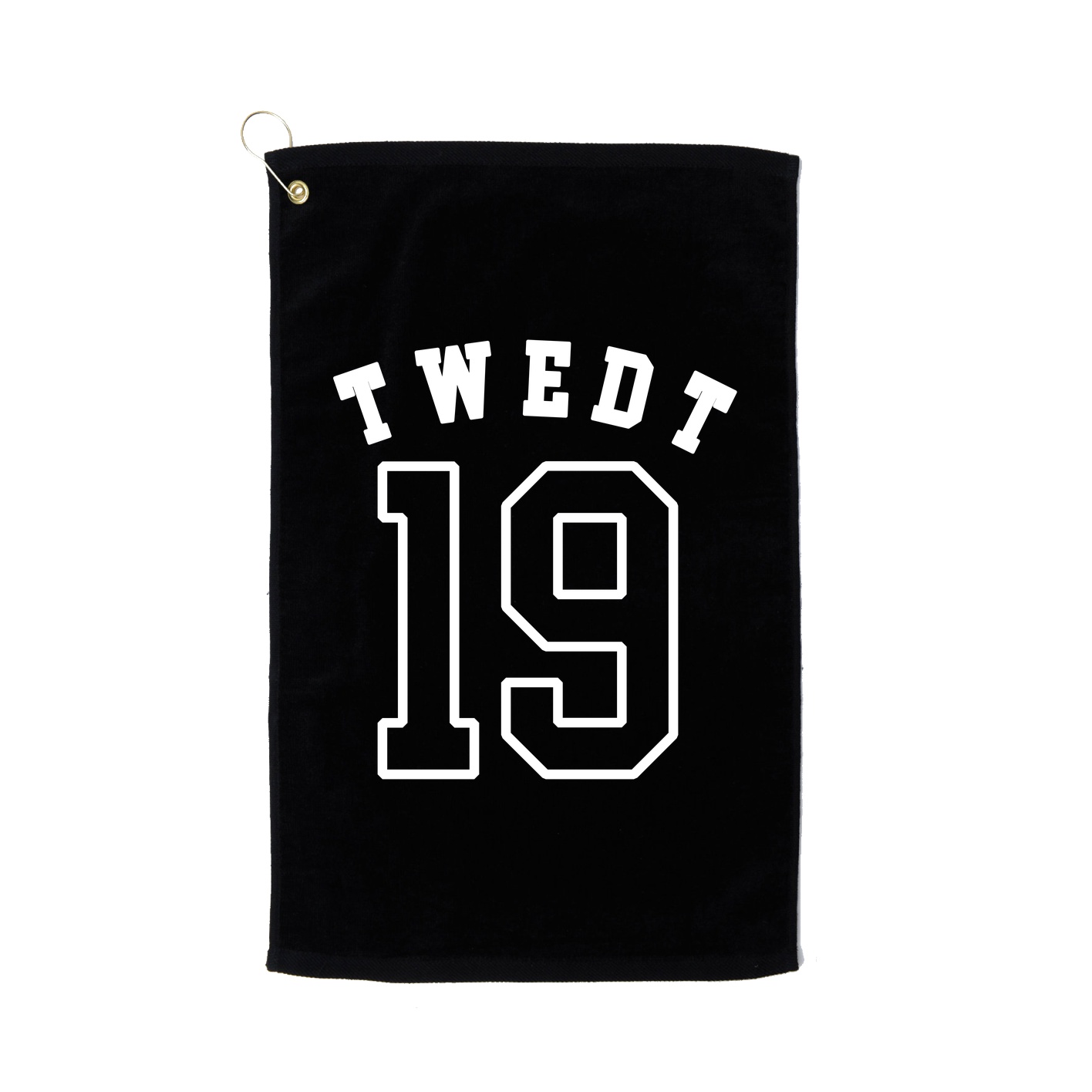Golf Towel — Shirsey Arch in Black