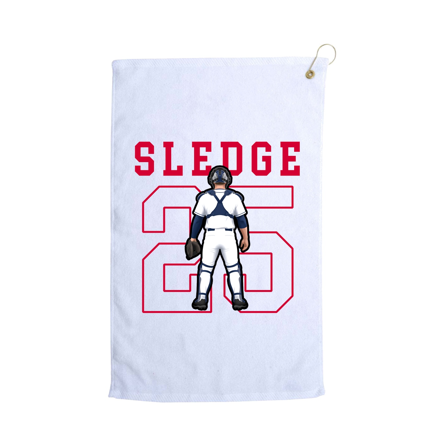 Golf Towel — Shirsey in White