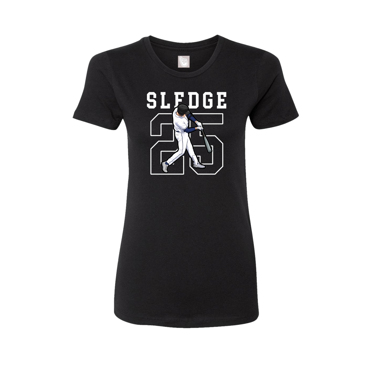 Fitted Women's Tee — Shirsey in Black