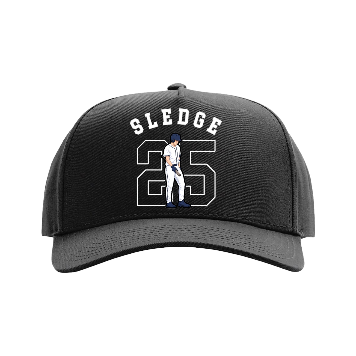Full Fabric Five-Panel Champ Cap