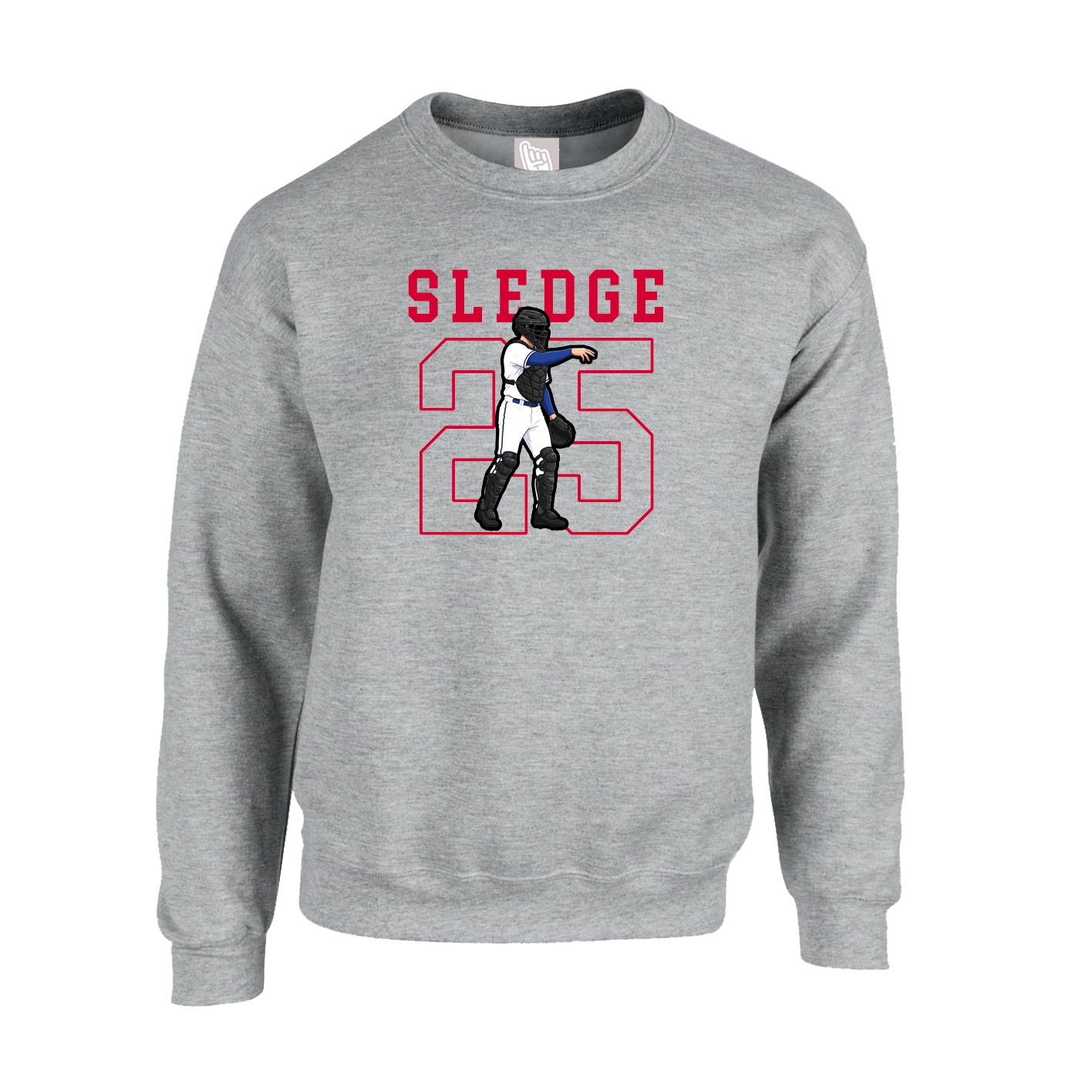 Fleece Crew — Shirsey in Grey