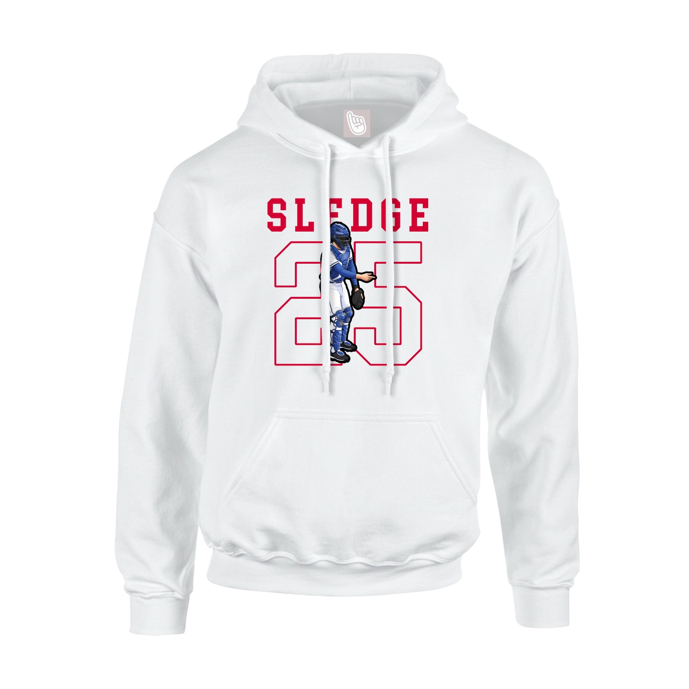 Hoodie — Shirsey in White