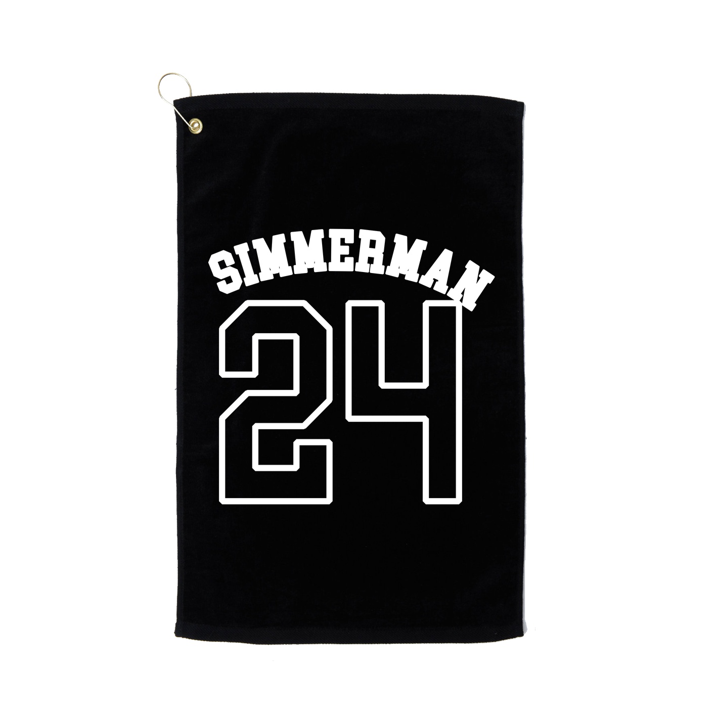 Golf Towel — Shirsey Arch in Black