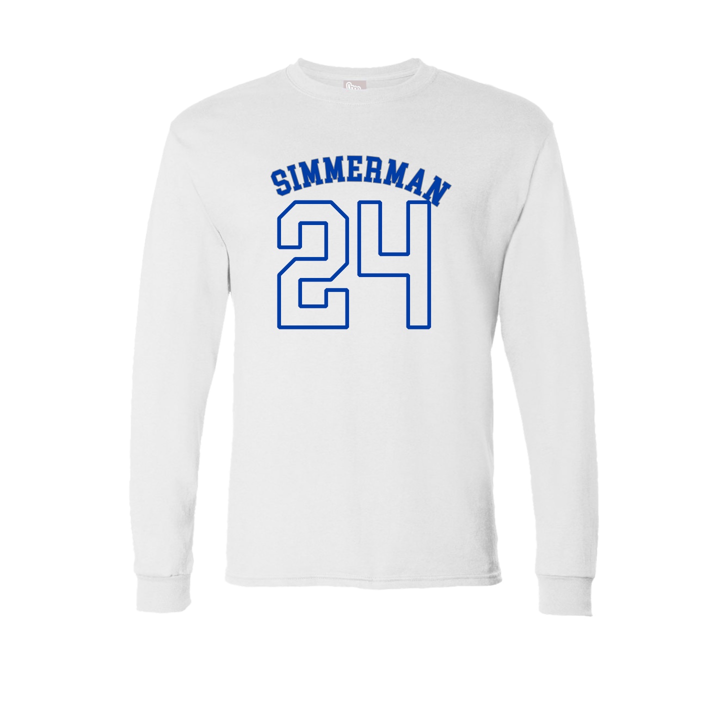 Long Sleeve Tee — Shirsey Arch in White