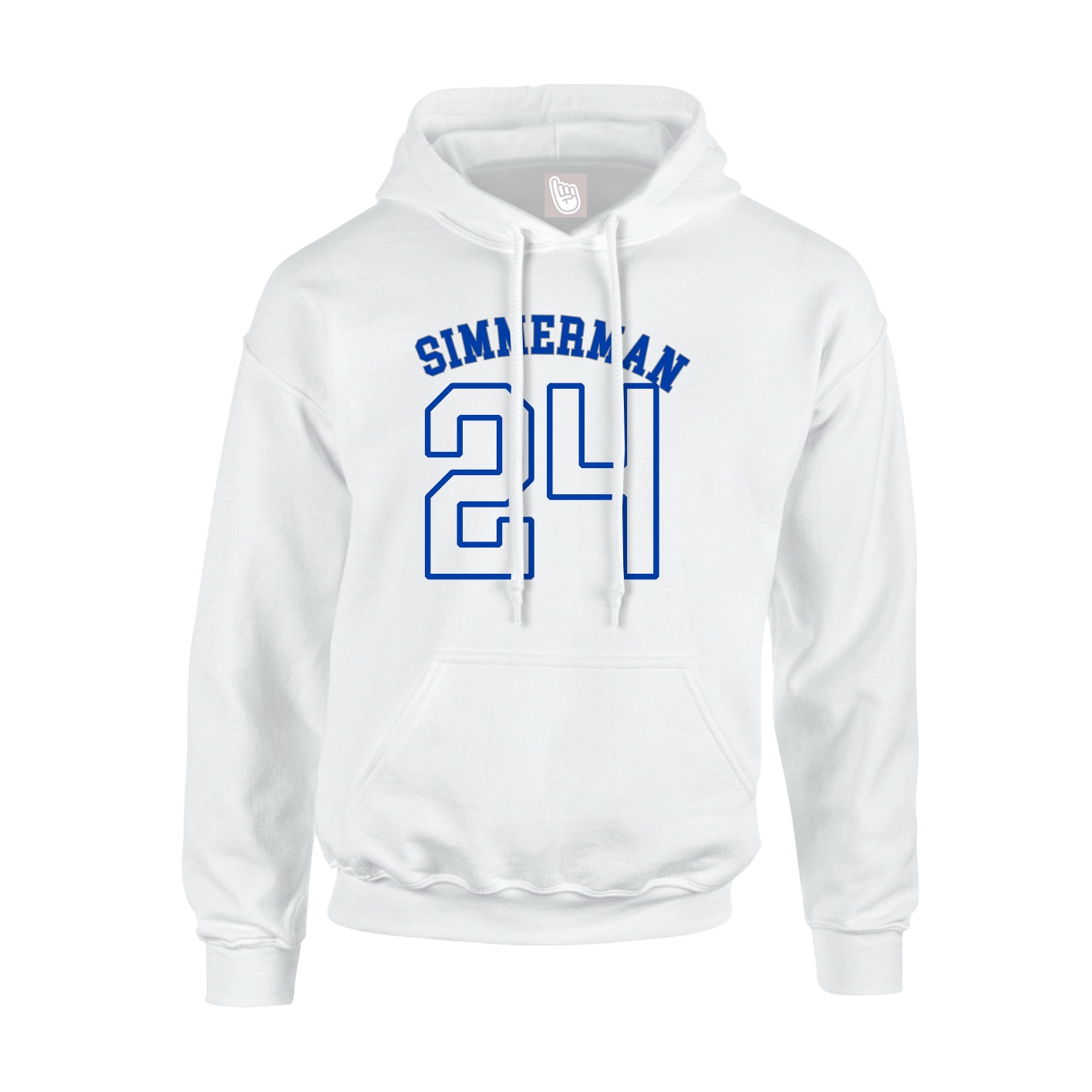 Hoodie — Shirsey Arch in White