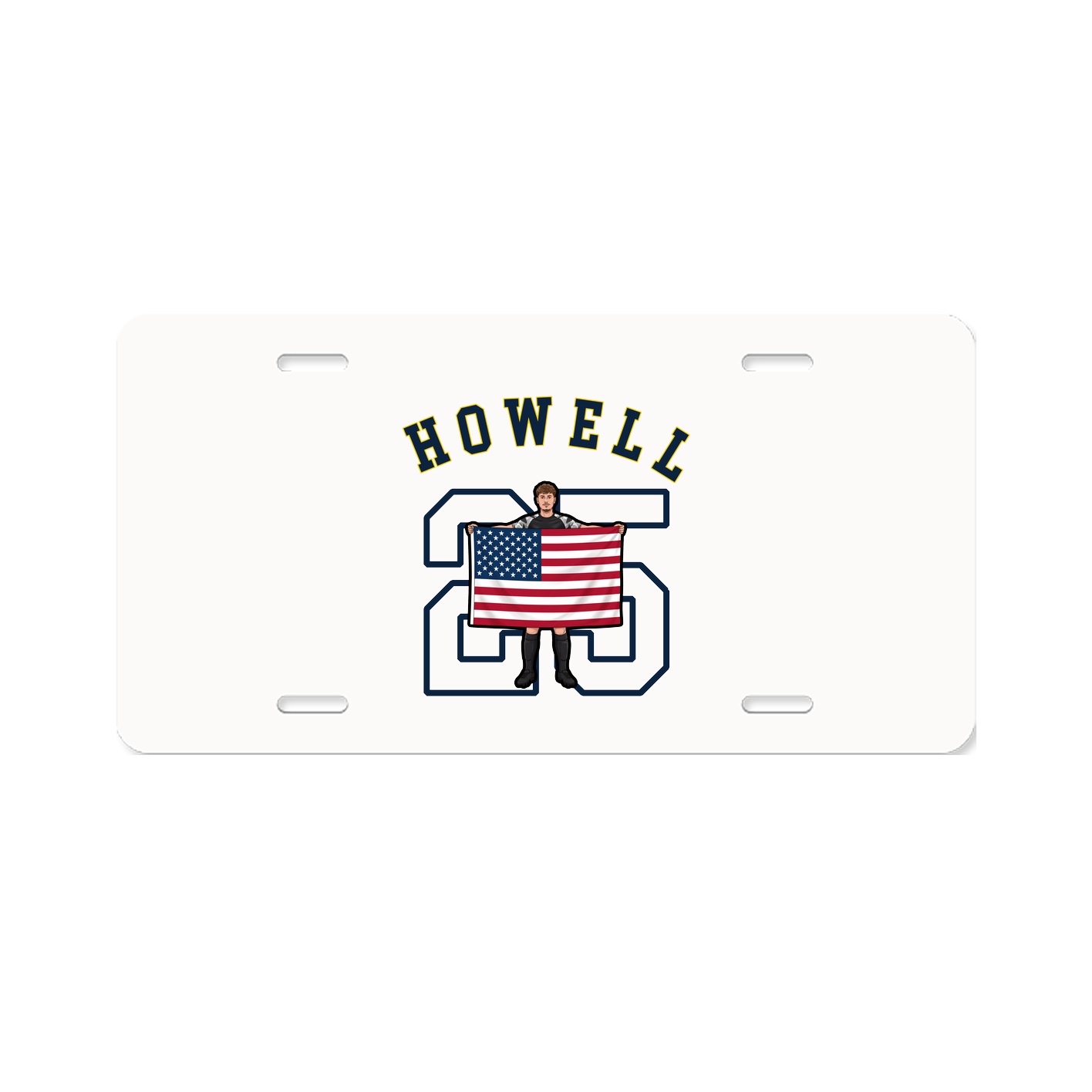 License Plate — Shirsey Arch in Classic