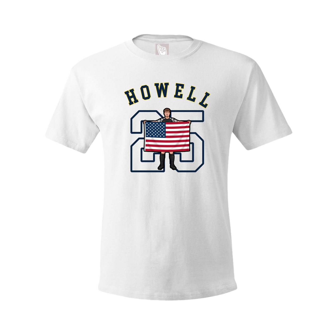 Youth Tee — Shirsey Arch in White