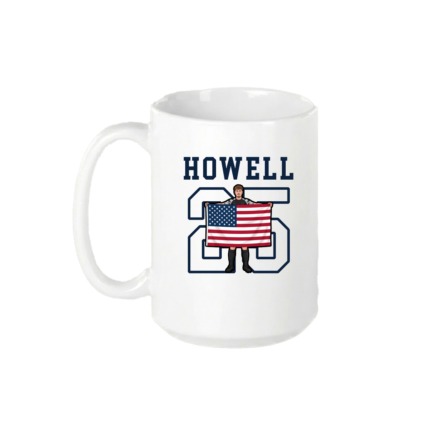 15oz Coffee Mug — Shirsey in White