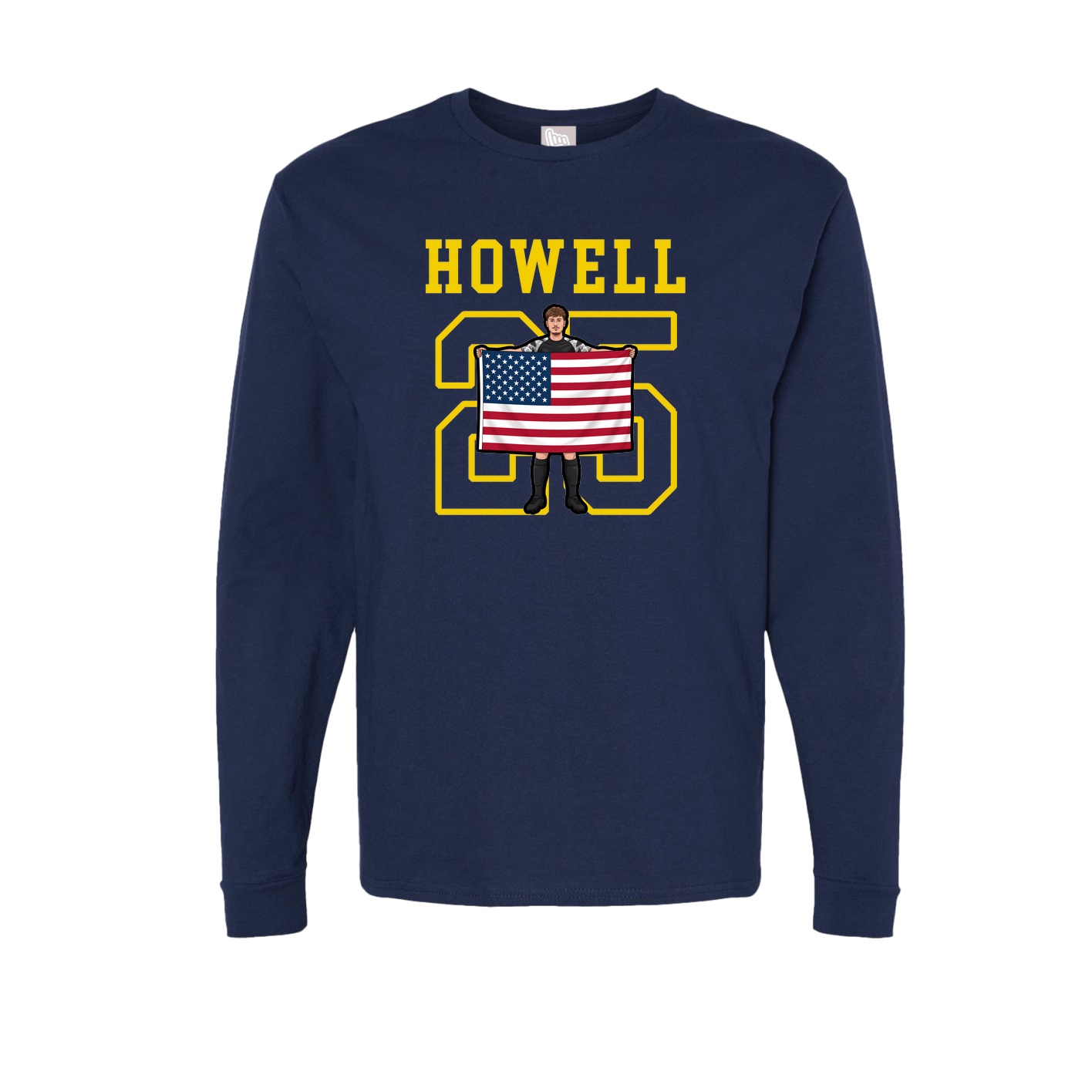 Long Sleeve Tee — Shirsey in Navy