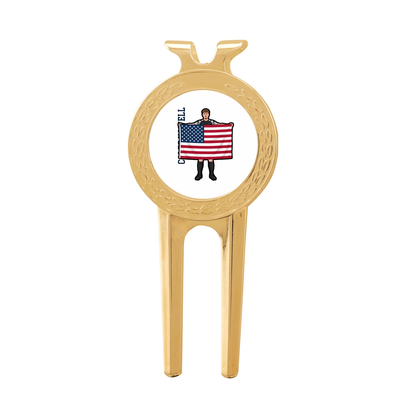 Divot Tool with Ball Marker — Name Vertical in Classic