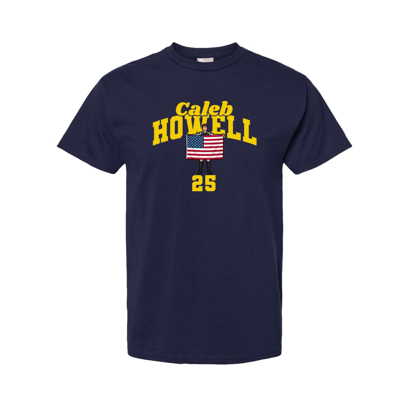 Youth Tee — Signature Arch in Navy