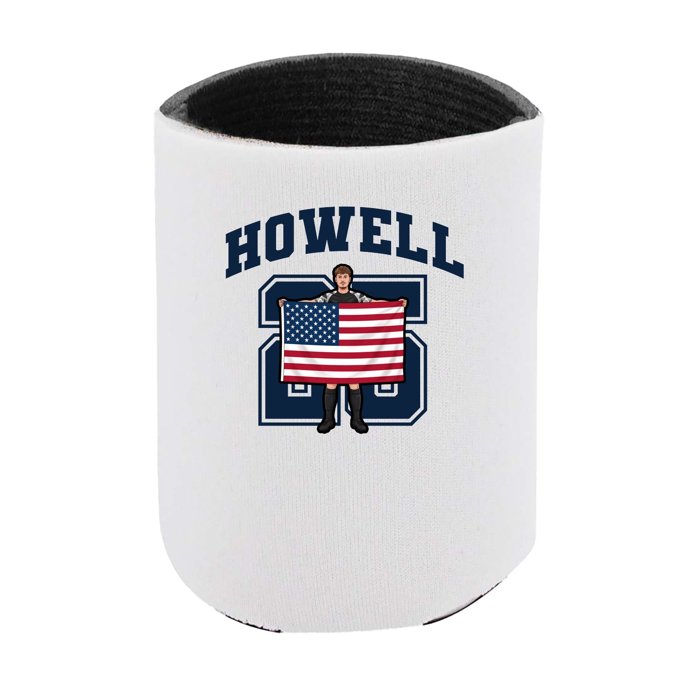 Can Holder — Number in White