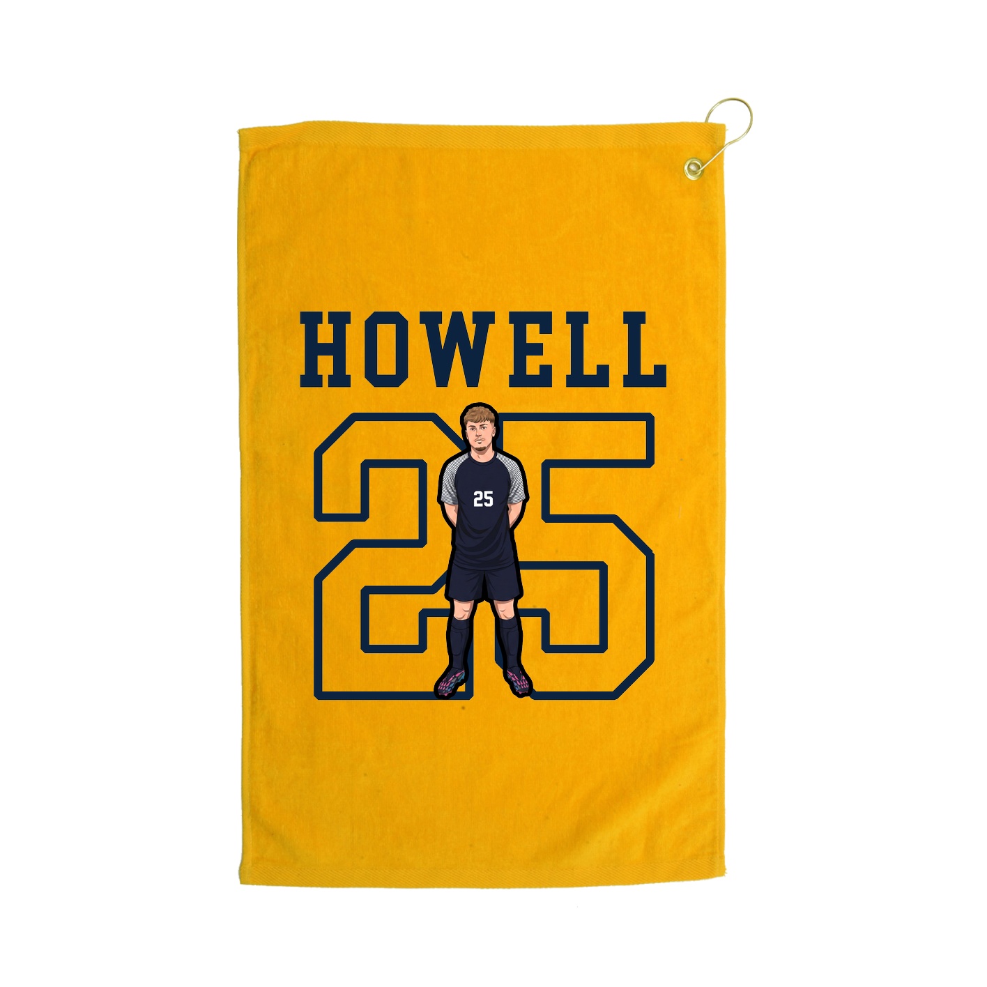 Golf Towel — Shirsey in Gold